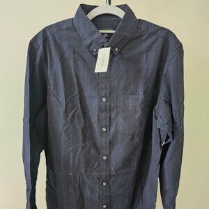 Banana Republic. Shirt. Size M. Color Navy Blue. NWT